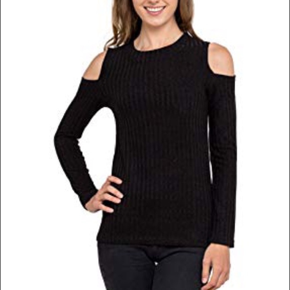 Free people black long sleeve